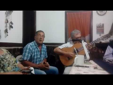 Walter Da Rosa con guitarra de Cacho Montero. De Carlos Ramon Fernandez. Por una mirada.