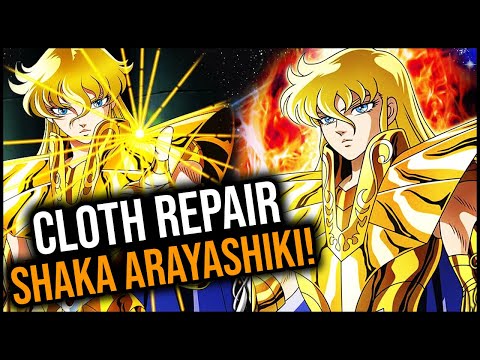 O PRÓXIMO CLOTH REPAIR! SHAKA ARAYASHIKI CLOTH REPAIR - SAINT SEIYA AWAKENING