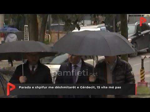 Parada e shpifur me dëshmitarët e Gërdecit, 15 vite më pas