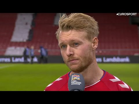 Interview Simon Kjær after Denmark - Iceland on November 15, 2020