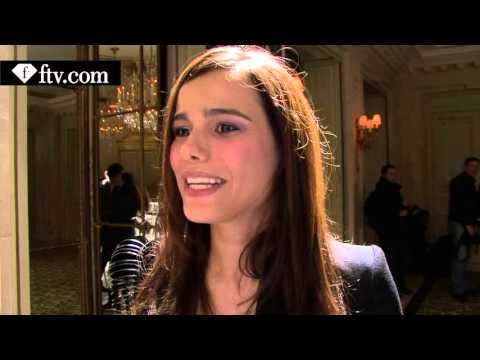 PARIS COUTURE S/S 11 -DANY ATRACHE AFTER THE SHOW