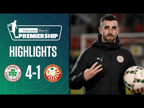 Joe Gormely nets a hat-trick | Cliftonville 4-1 Portadown