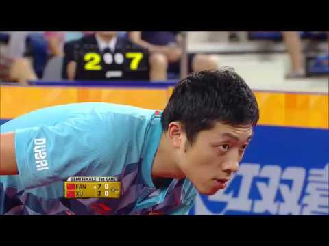 2016 Korea Open MS SF   XU Xin vs FAN Zhendong 全體競技