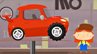 Çizgi film - Doktor Mac Wheelie - Kırmızı araba - Türkçe dublaj