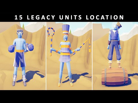 Legacy Update | 15 Legacy Units Locations - TABS