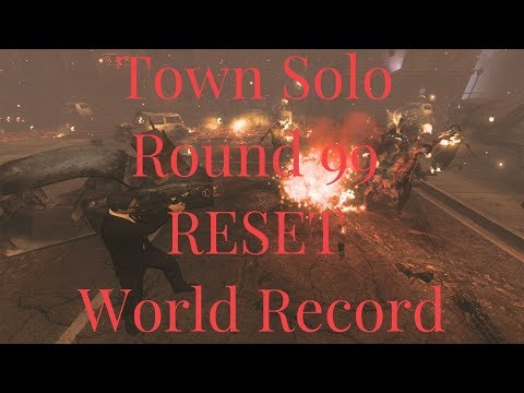 Town Solo Round 99 RESET World Record