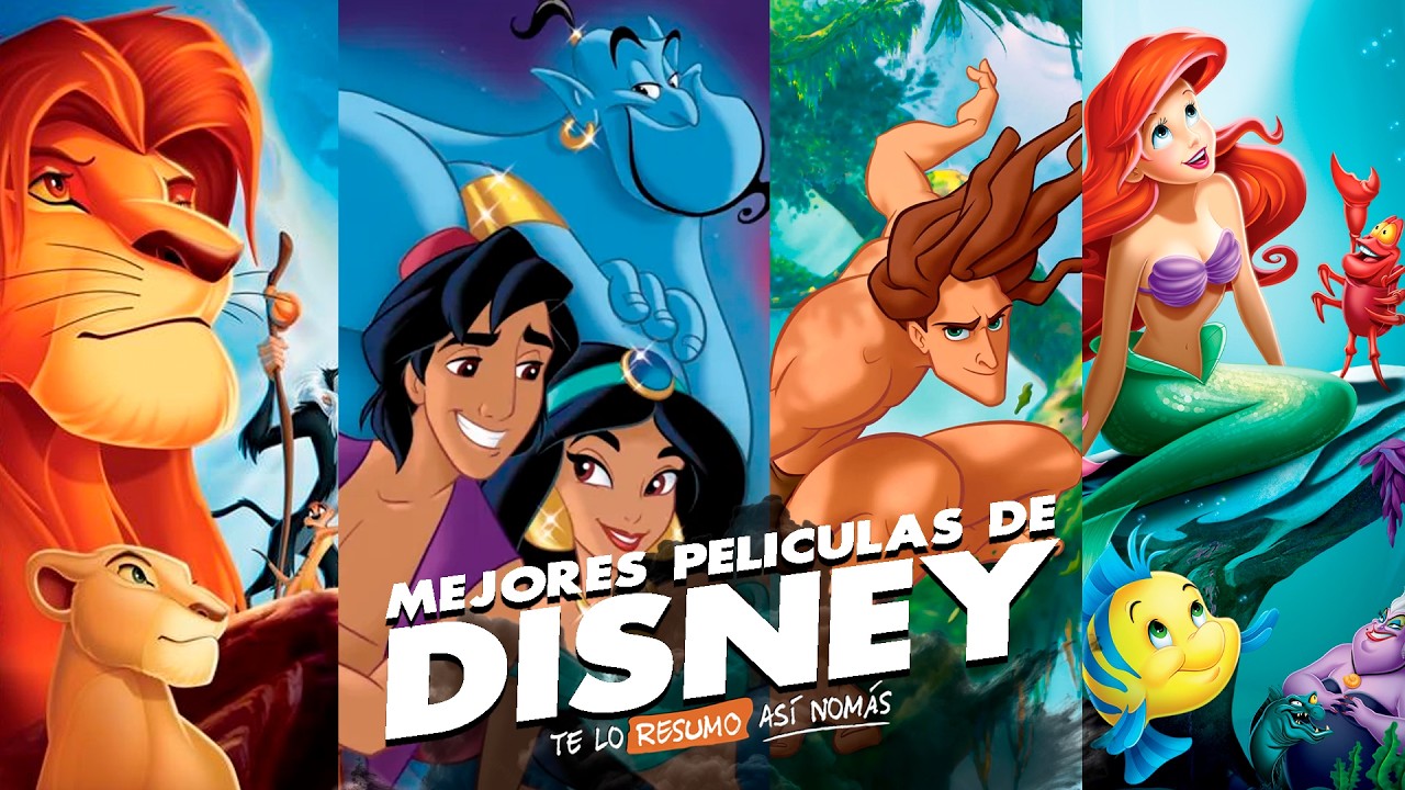 Mis 11 Películas Favoritas De DISNEY | #TeLoResumo