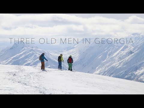 “Three old men in Georgia” || Freeriding Svanetia