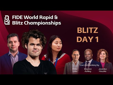 CHESS | FIDE World Blitz Championship 2025 | Day 1 | ft. Carlsen, Nepo, Ju and more