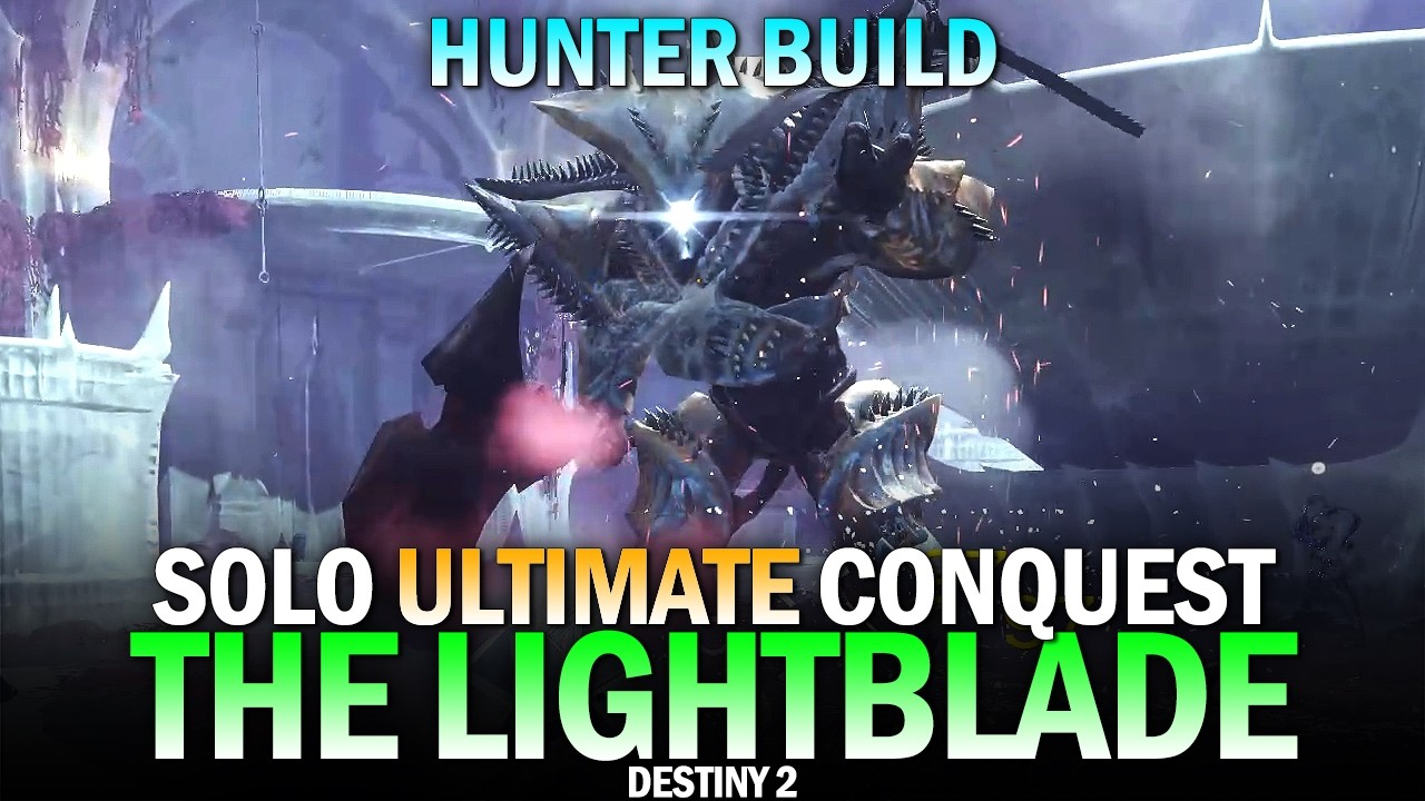 Solo Ultimate Conquest Lightblade (Hunter) [Destiny 2 Monument of Triumph]