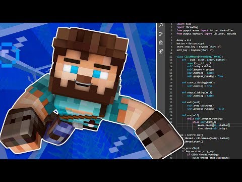 Jeg programmerede en AutoClicker til min FiskeFarm i MineCraft! - Ep 4
