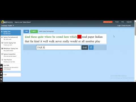 10 Fast Fingers Dvorak World Record - 102WPM Typing