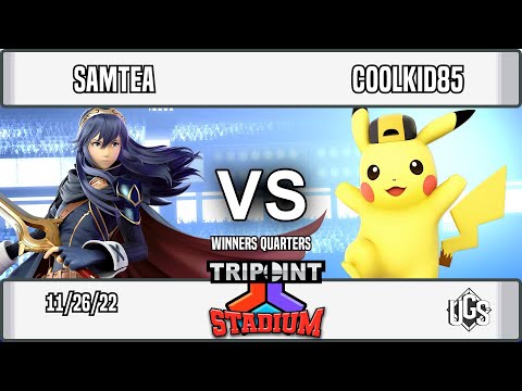 Tripoint Stadium  -  Winners Quarters  -  Samtea(Lucina) Vs. CoolKid85(Pikachu)