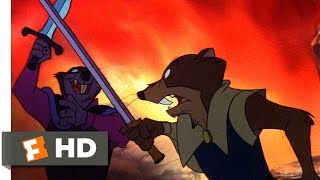 The Secret of NIMH (8/9) Movie CLIP - Justin Duels