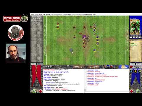 Fumbbl Blood Bowl Full Game Skaven v Underworld