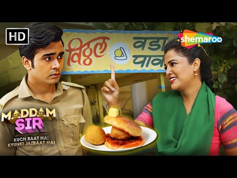 वड़ा पाव की Stall देखकर Haseena ने किया Cheetah के साथ Dance || Best Of Maddam Sir | Comedy Time