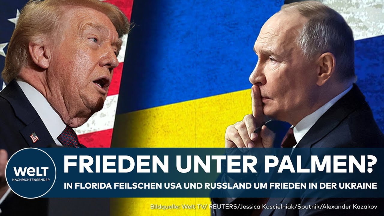 UKRAINE-KRIEG: Neue Nagelprobe für Putin und Trump ‒ Ukraine und Europa wollen jetzt mitverhandeln