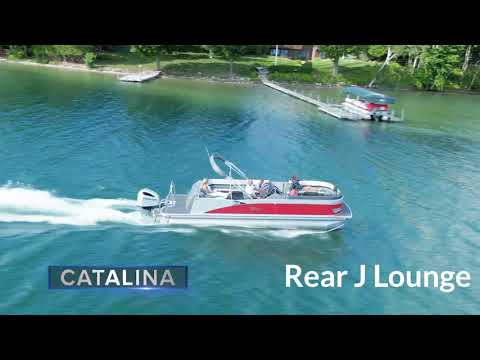 2022 Avalon Catalina Rear J Lounger - 25' in Memphis, Tennessee - Video 2