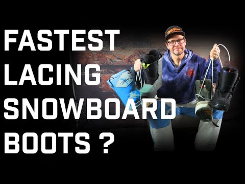 The Fastest Snowboard Boot Lacing System Is...