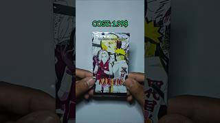 Pulling Out 1.99$ Crazy Fake Naruto Booster Pack Opening 🥶😱🥶 #naruto #narutocards #narutoshippuden