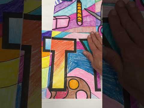 Collaborative Coloring Mural
