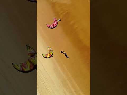 Um Dw que deu errado e o resgate na mira do Drone. #kitesurf #praia #ferias #dji #fotoevideo