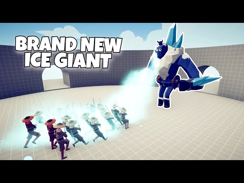 BRAND NEW ICE GIANT vs EVERY UNIT - Totally Accurate Battle Simulator TABS