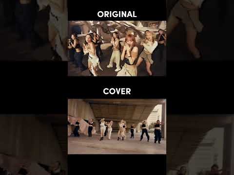 ORIGINAL 🆚 COVER. YT: minizize official. #ep5 #blackpink #pinkvenom