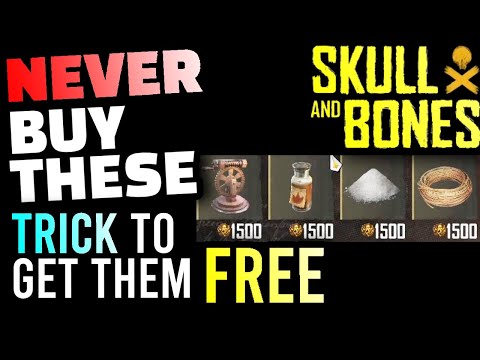 Skull and Bones How To Get END GAME Crafting Materials FAST and FREE