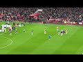 Arsenal vs Newcastle Light Show & North London Forever (24/02/2024)