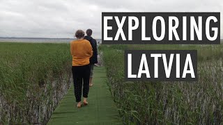Exploring LATVIA | Rāznas lake, abandoned houses, camping