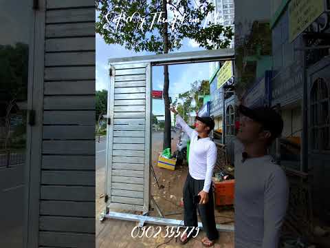 Review Cửa Sắt Lùa 4 Cánh Đa Năng | Sắt Mỹ Thuật Kim Phú