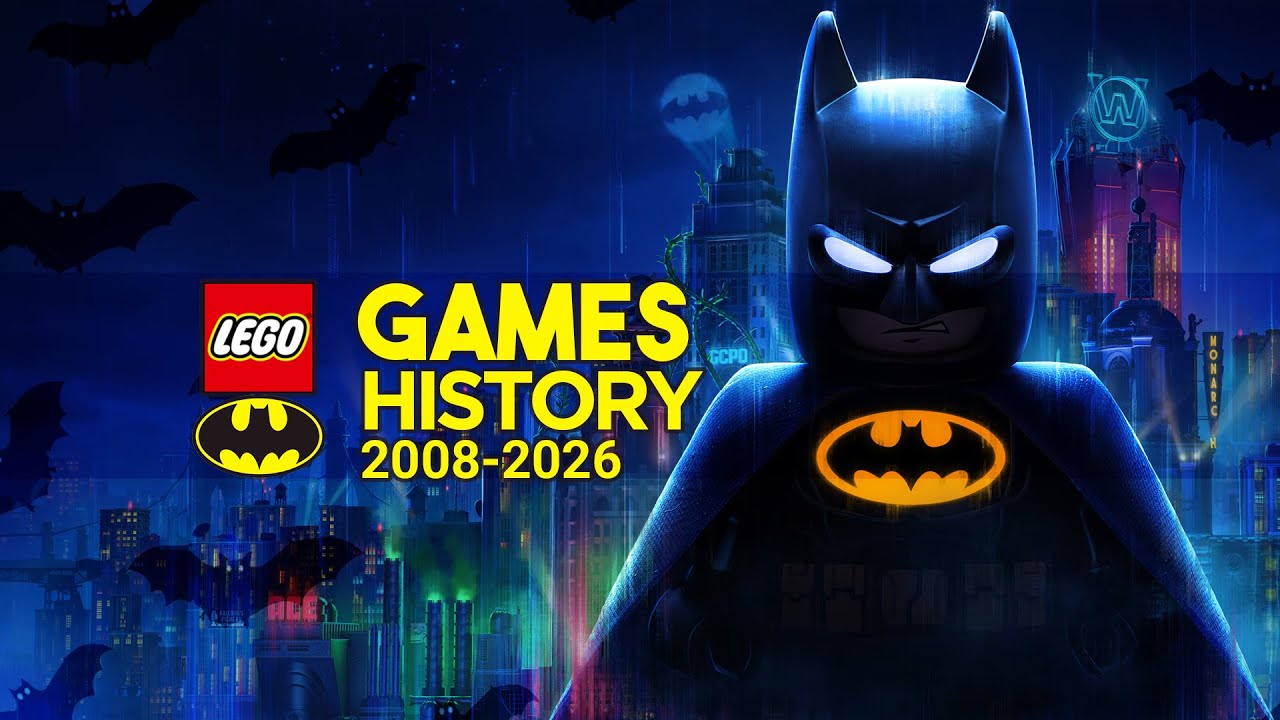 Evolution of Lego Batman Games 2008-2026