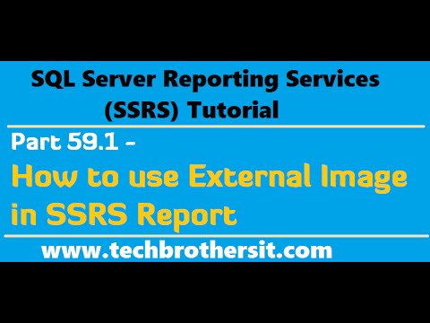 SSRS Tutorial  Part 59.1- How to use External Image in SSRS Report
