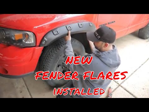 How to install Pocket Style Fender Flares on a Dodge Ram and review