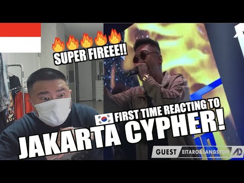 Korean Hiphop Junkie react to [Jakarta Cypher Season 4] Eps 1 - EITARO NONAKA, LANGSTON HUES (ENG)