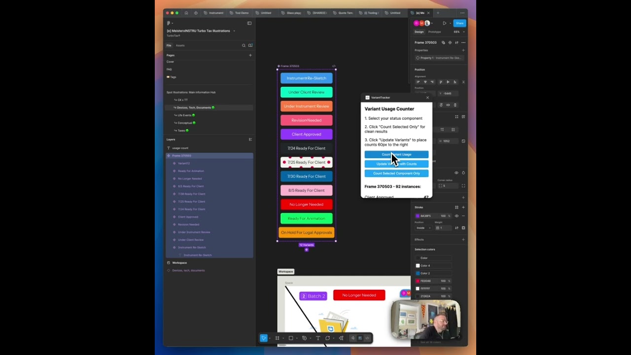 Video thumbnail for Figma Variant Usage Tracker