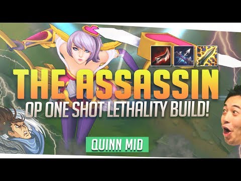 ASSASSIN QUINN IS THE BEST! LETHALITY ONE SHOT BUILD | QUINN MID | PolaridadB