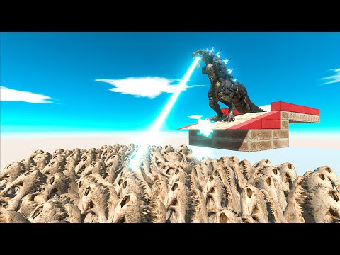 100x Skeleton Dinosaur Head - Animal Revolt Battle Simulator