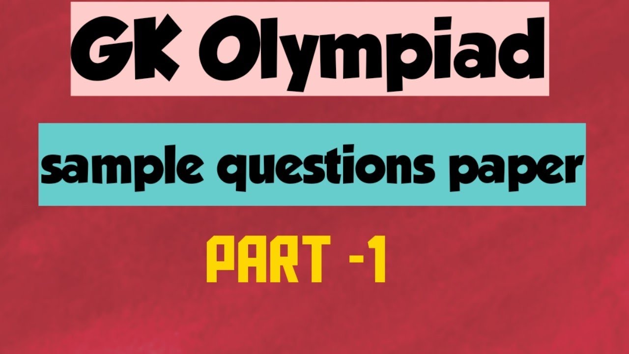 IGKO sample question paper for class 5