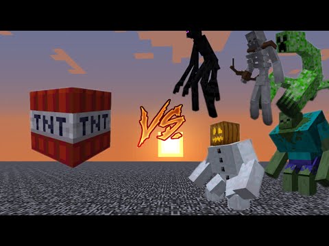 Mob Battle 47: Eccentric TNT vs Mutant Beasts