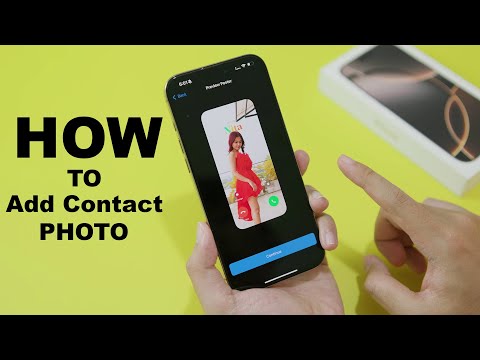How to Add Contact Photo on iOS 18 – iPhone 16 Pro Max