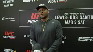 UFC Wichita: Derrick Lewis - Media Day Scrum