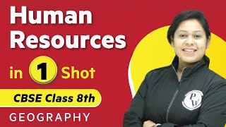Human Resources in One Shot | Geography - Class 8th | Umang | Physics Wallah