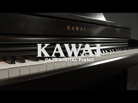 Kawai CA79 Digital Piano, Premium Rosewood | Gear4music demo