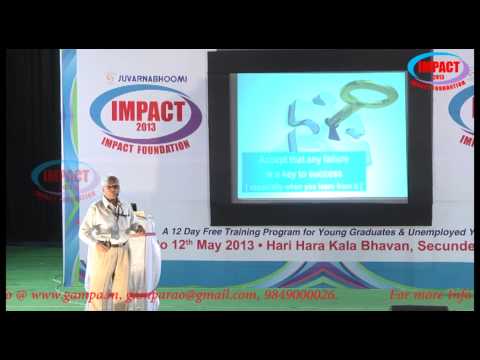 Creativity|V Viswanadham|TELUGU IMPACT Hyd 2013