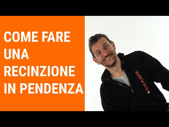 Come fare una recinzione in pendenza