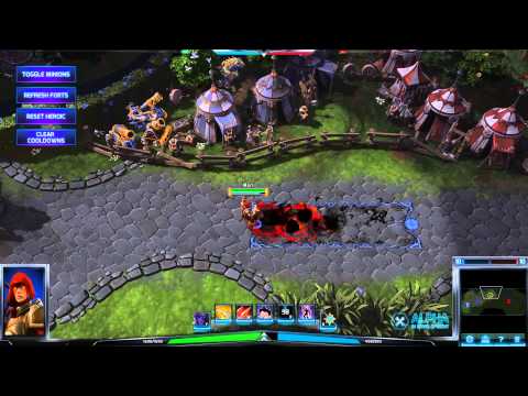 Demonhunter Rain of vengeance - Heroes of the Storm Alpha
