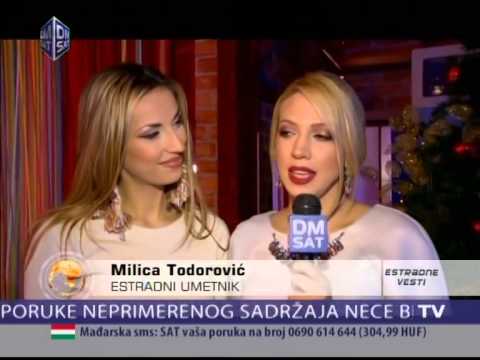 Rada, Milica T., Ilda S., Sasa K., Nikolina K. & Kaca Z. - Estradne vesti - (TV DM Sat 17.12.2014.)