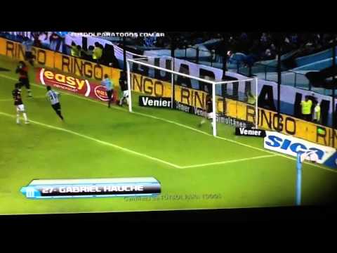 Gol de Hauche. Racing 2 Colon 0 08-02-14